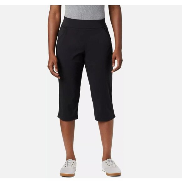 Columbia Women's Active Fit Omni-Shield Pull-On Capri Black - Picture 4 of 4
